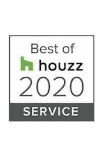 best of houzz service 2020 badge