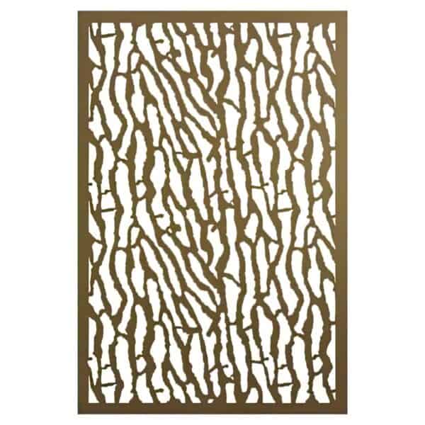 Coral Metal Garden Screen product image